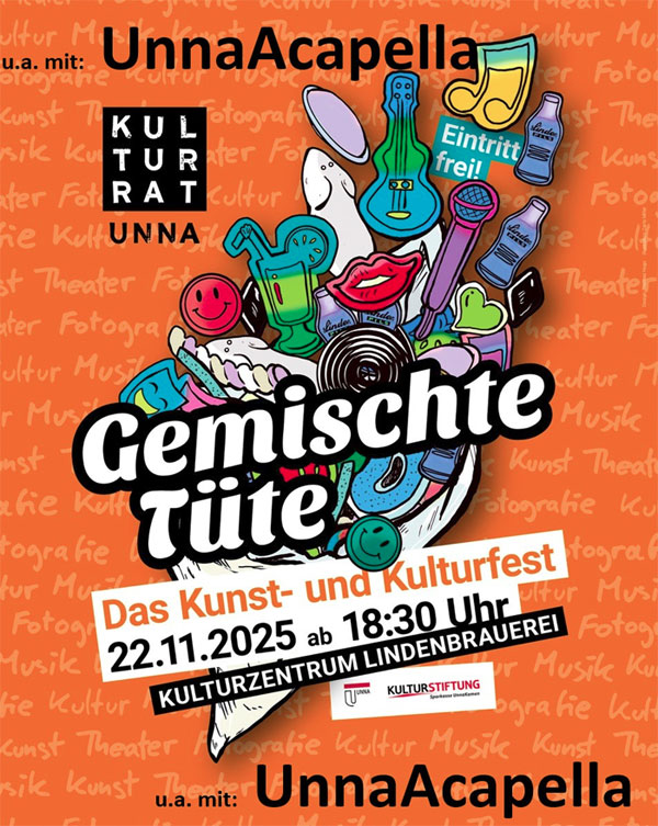 Plakat - Gemischte Tüte 2025 - Unnacappella